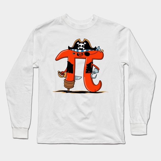 PI-RATE Long Sleeve T-Shirt by FernandoSala